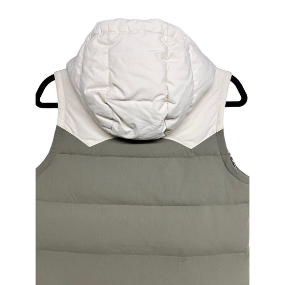 Patagonia Bivy Hooded Vest Sage Khaki Women’s Size Small - Picture 4 of 9